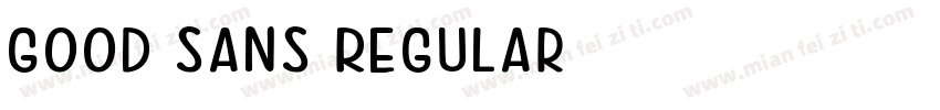 Good Sans Regular字体转换